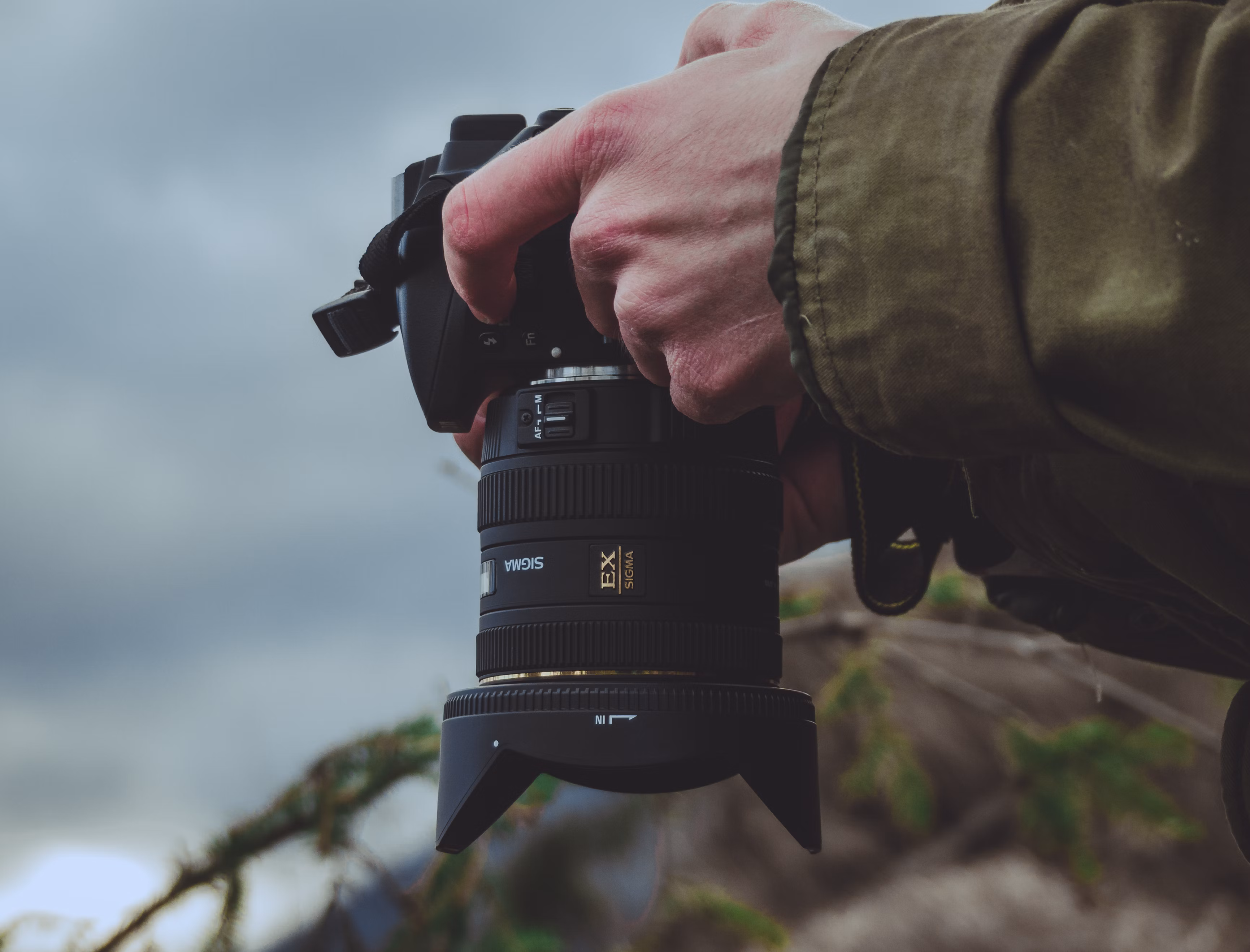 Nikon DSLR with sigma lens